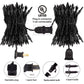 Minetom 25FT Halloween Purple String Lights