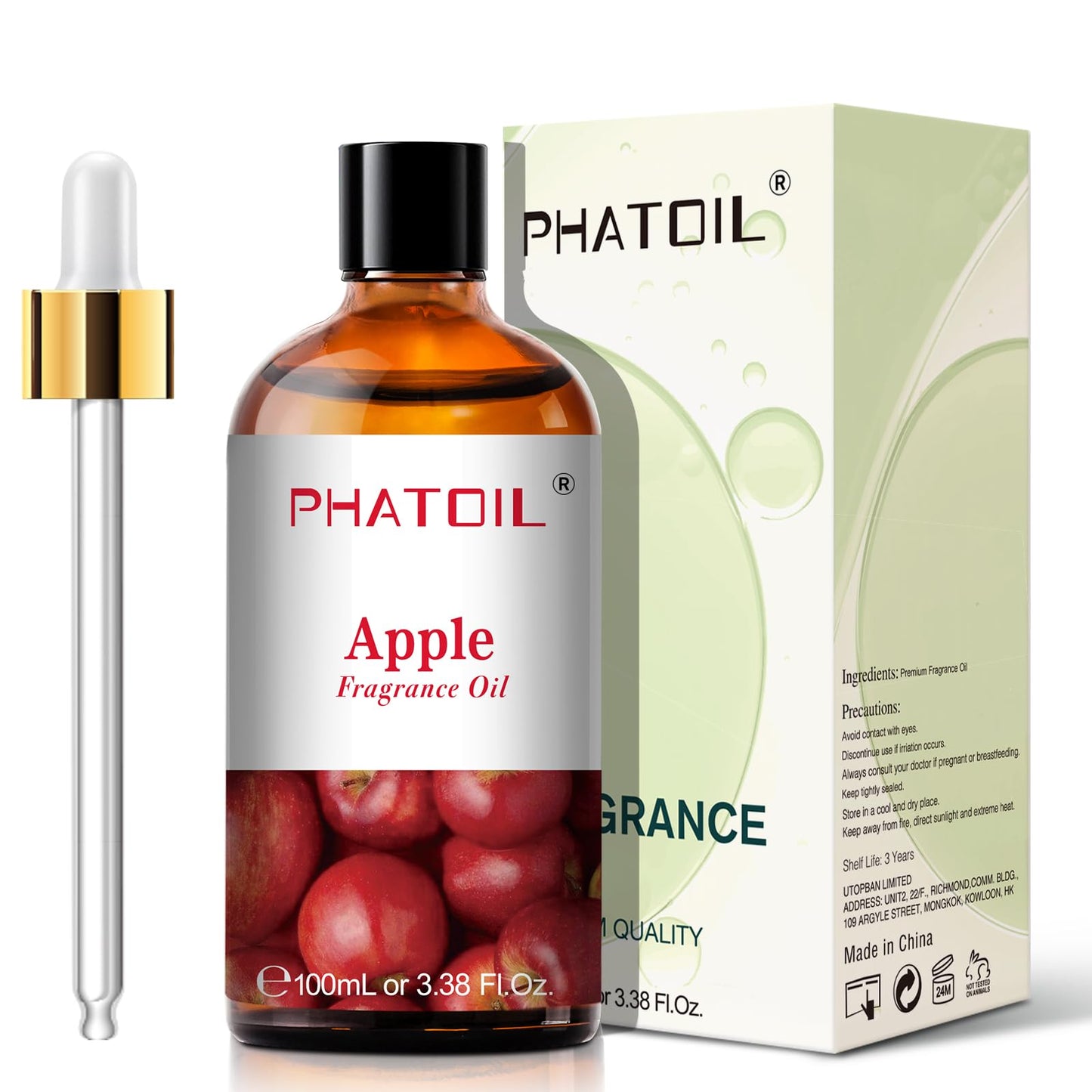 PHATOIL 3.38FL.OZ Coconut & Vanilla Fragrance Oils for Aromatherapy