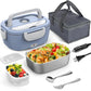 WisaKey Green Electric Lunch Box Food Heater