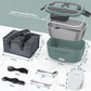WisaKey Green Electric Lunch Box Food Heater