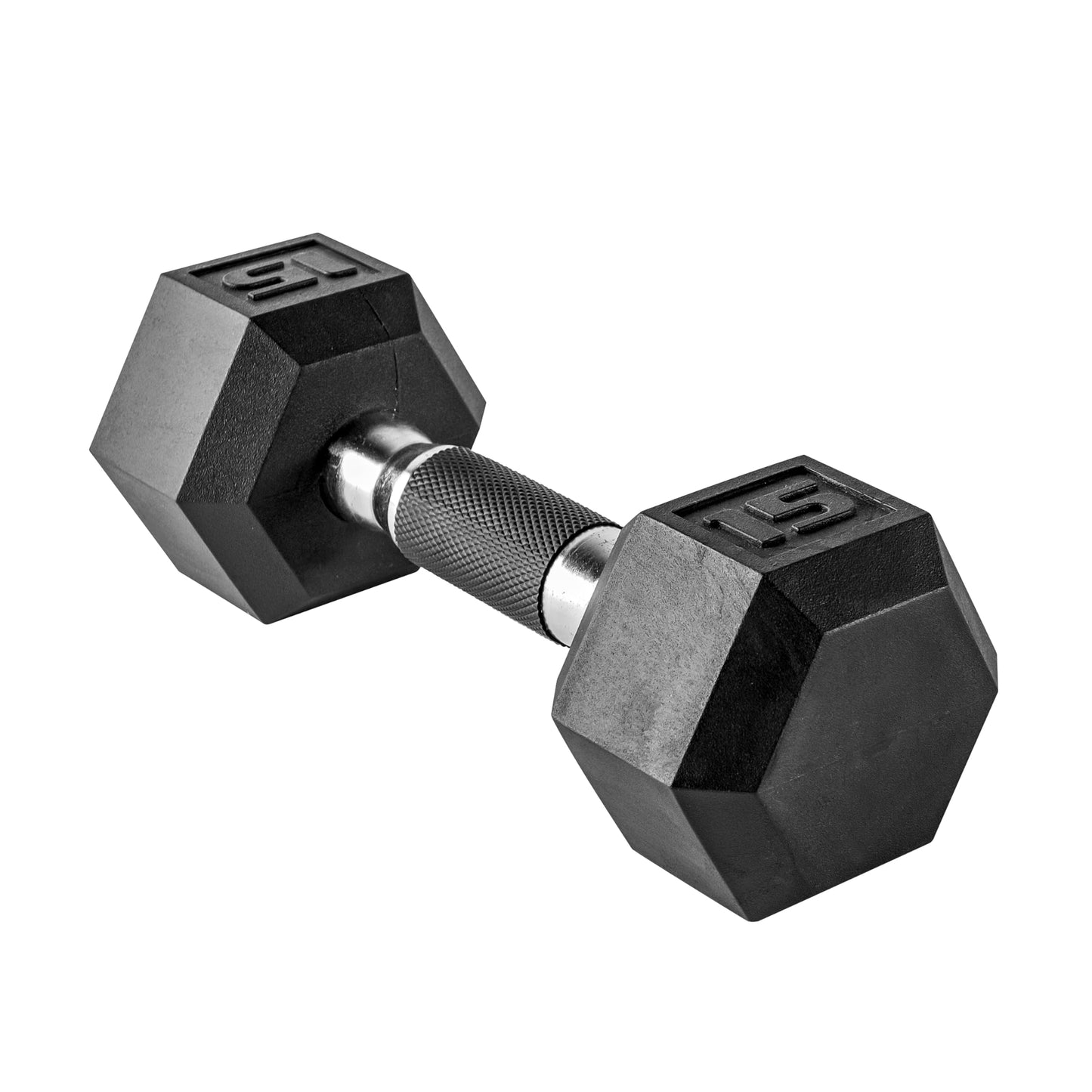 CAP Barbell 10 LB Coated Hex Dumbbell Weight Pair with Black Handle