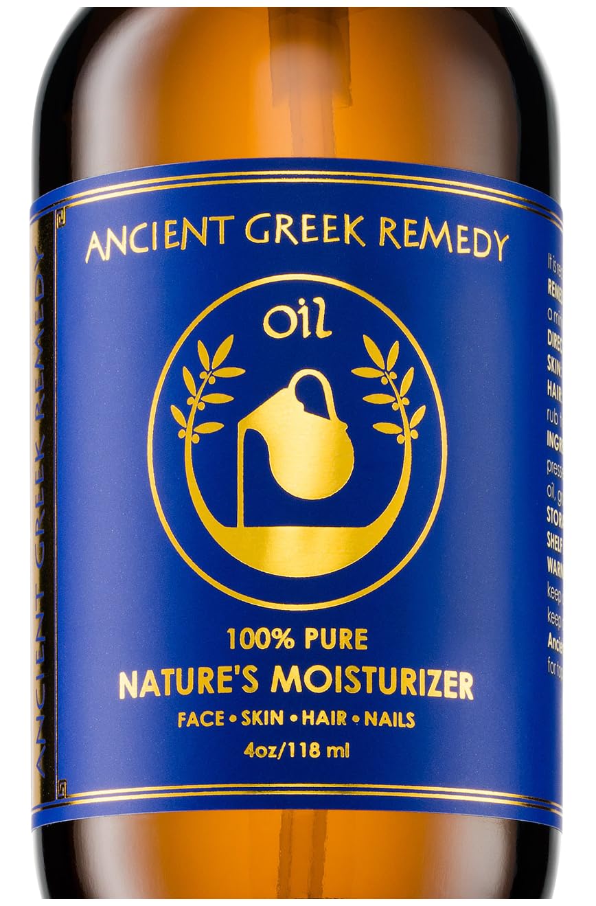 Ancient Greek Remedy After Shower Body Oil Organic Moisturizer for Dry Skin 4oz