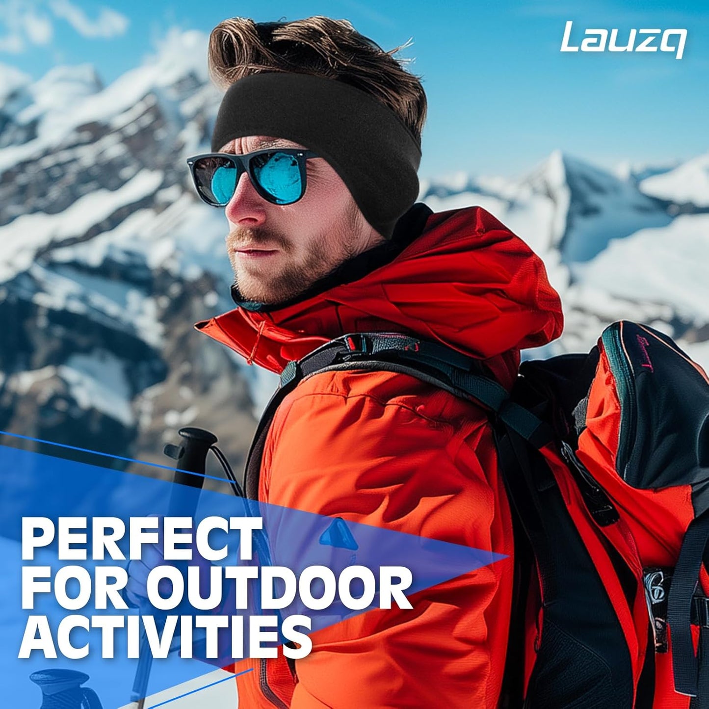 Winter Fleece Ear Warmer Headband for Men Women Kids