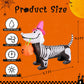 GOOSH 5.5 FT Inflatables Outdoor Decorations Skeleton Puppy  for Halloween Party