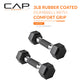 CAP Barbell 10 LB Coated Hex Dumbbell Weight Pair with Black Handle