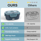WisaKey Green Electric Lunch Box Food Heater