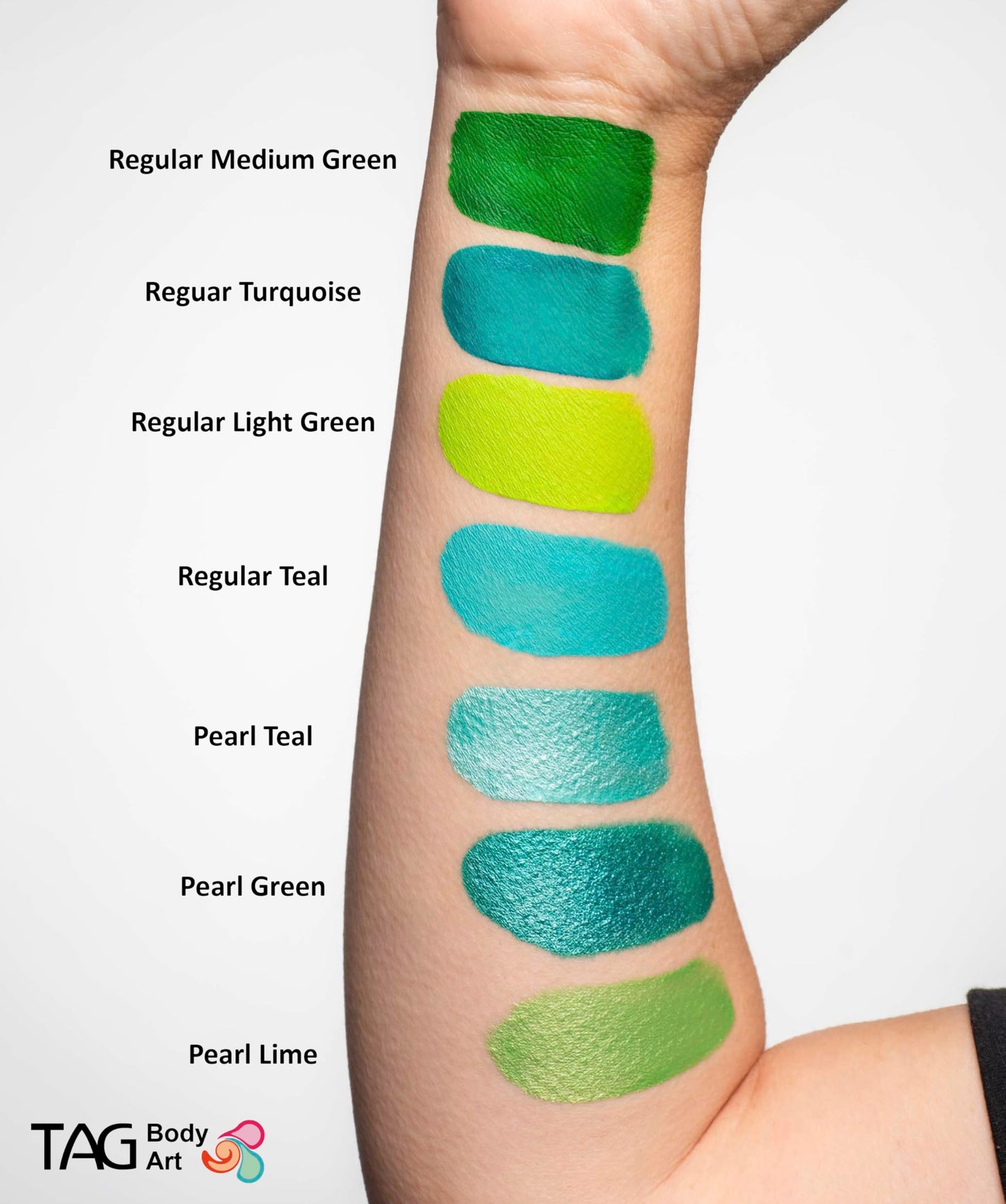 TAG Professional Face and Body Paint, Regular White 32gm