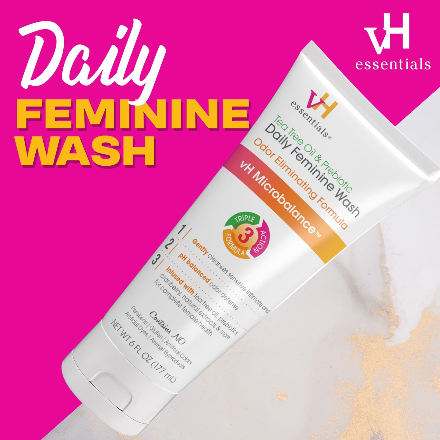 vH essentials, Ph Balanced Daily Feminine Wash