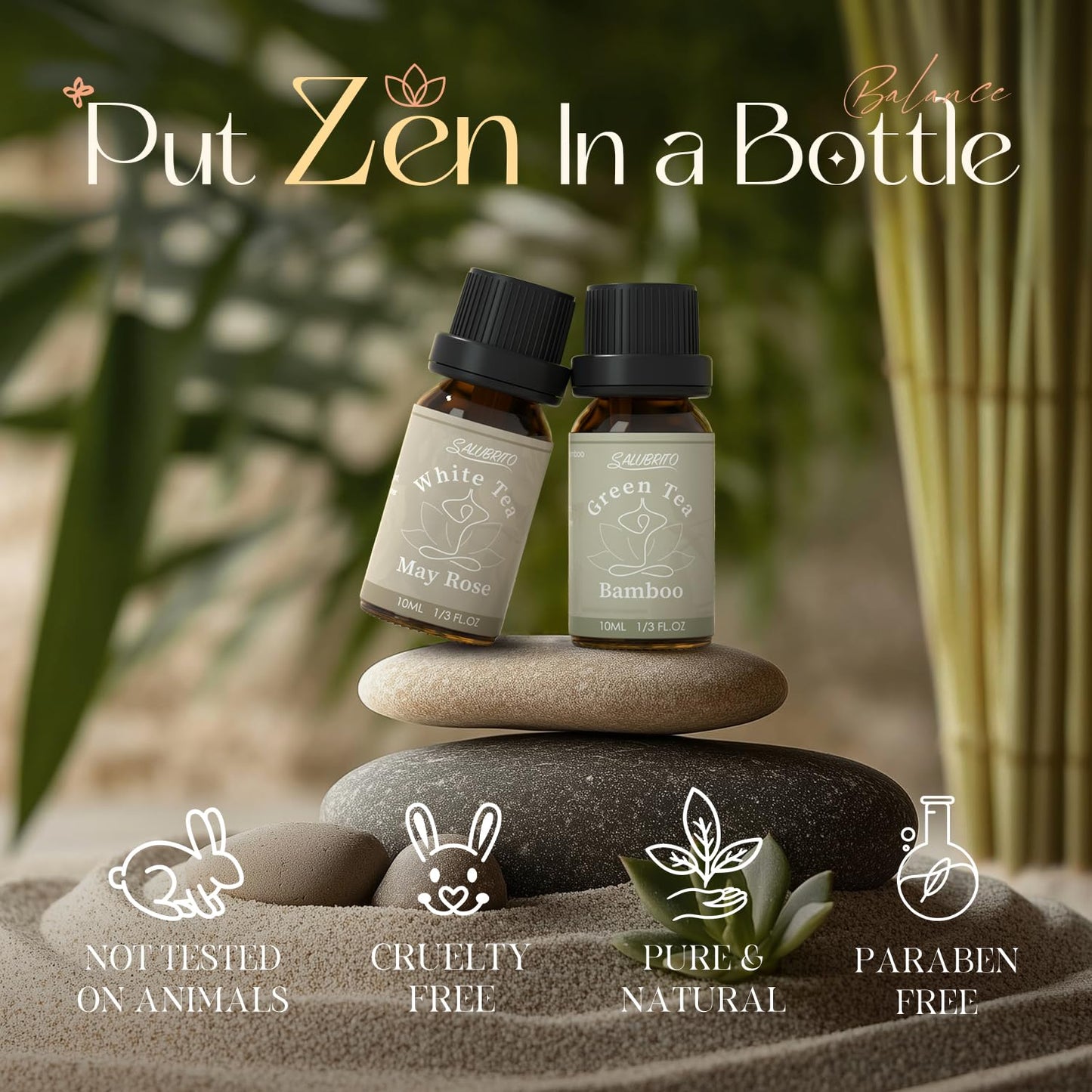 SALUBRITO Clean Fragrance Oils Set