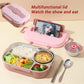 YIWUJB Portable Stainless Steel Meal Box Set With Cutlery
