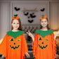 Halloween Pumpkin Costume for Women Kids