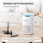 AromaRoom Air Purifiers for Bedroom with True HEPA13 Filters 3-in-1