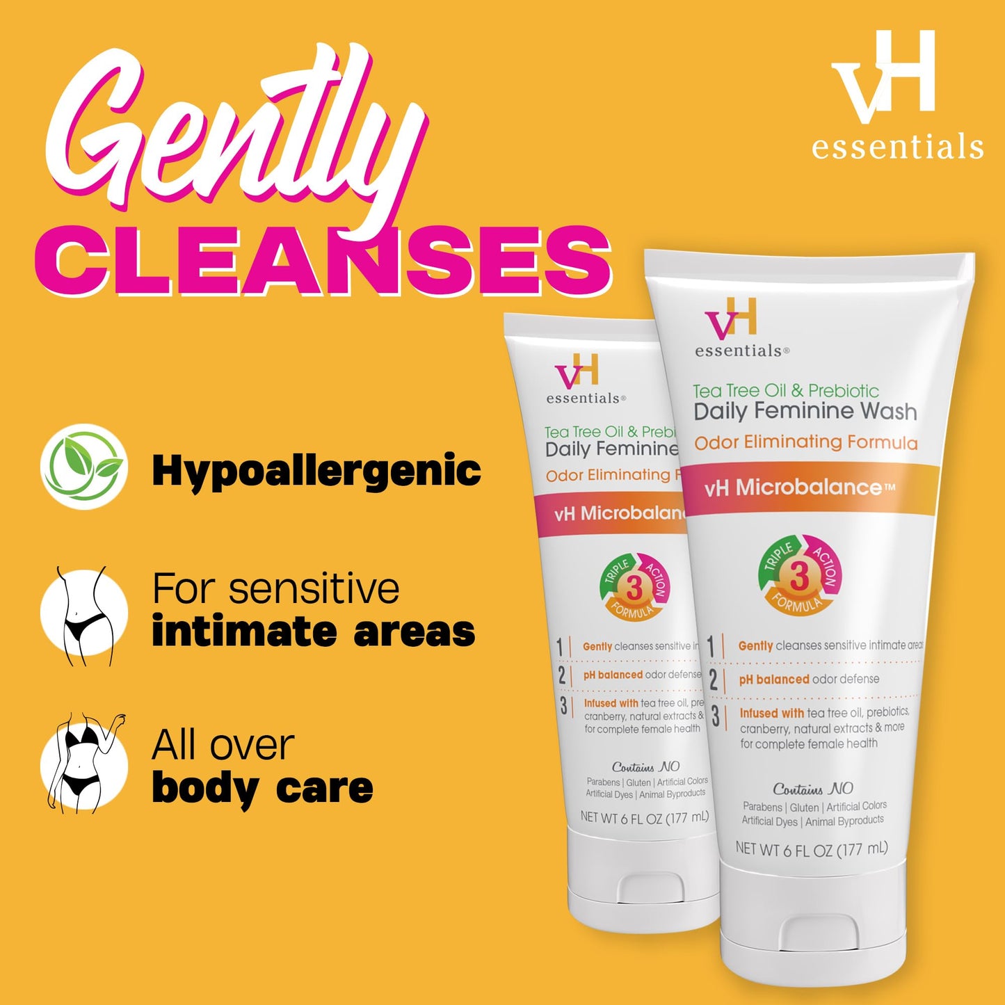 vH essentials, Ph Balanced Daily Feminine Wash