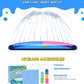 VISTOP Non-Slip Splash Pad for Kids and Dog, Thicken Sprinkler Pool Summer Outdoor Water Toys - Fun Backyard Fountain Play Mat for Baby Girls Boys Children or Pet Dog (67 inch, Blue&Blue)