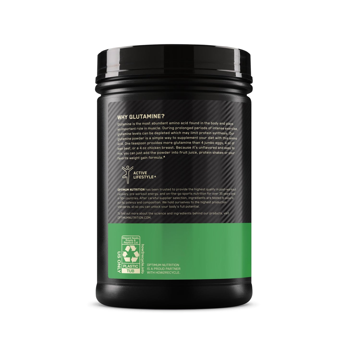 Optimum Nutrition L-Glutamine Muscle Recovery Capsules