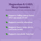 Natrol Sleep & Restore Magnesium Glycinate Blend Gummies