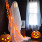 Halloween Battery-Operated Orange LED String Lights