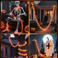 Halloween Battery-Operated Orange LED String Lights