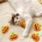 MALLMALL6 Halloween Catnip Toys – 5pcs Pumpkin Teething Set for Kittens & Cats