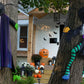 POPGIFTU 64" Large Crashing Witch into Tree Halloween Outdoor Decoration