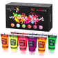 Maydear 12 Colors Face Body Paint Set, Safe Non-Toxic Liquid Paint for Adults and Children