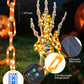 Halloween Battery-Operated Orange LED String Lights