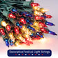 Minetom 25FT Halloween Purple String Lights