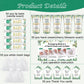 VESPRO 50 Pack Halloween Hand Cream, Facial Mask and Lip Balm Set