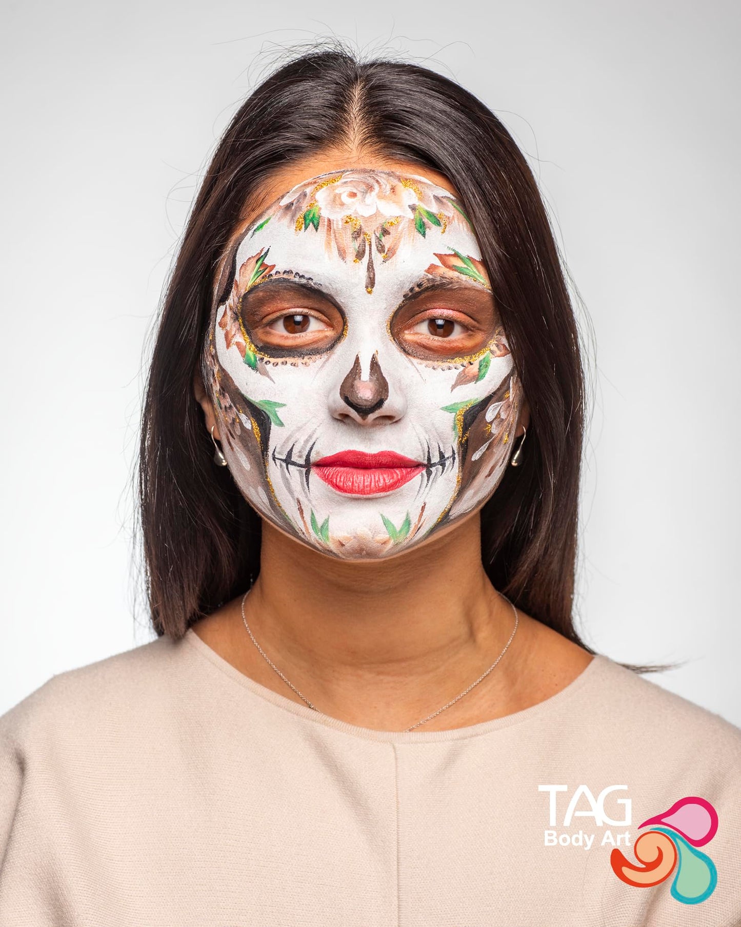 TAG Professional Face and Body Paint, Regular White 32gm
