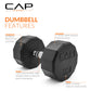 CAP Barbell 10 LB Coated Hex Dumbbell Weight Pair with Black Handle