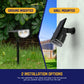 Kyosho Solar Color Spot Lights Outdoor, 9 Lighting Modes Halloween Christmas Lights