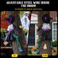 POPGIFTU 64" Large Crashing Witch into Tree Halloween Outdoor Decoration