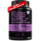 12-in-1 Melatonin Sleep Capsules - Natural Sleep Aids for Adults with Melatonin 5mg