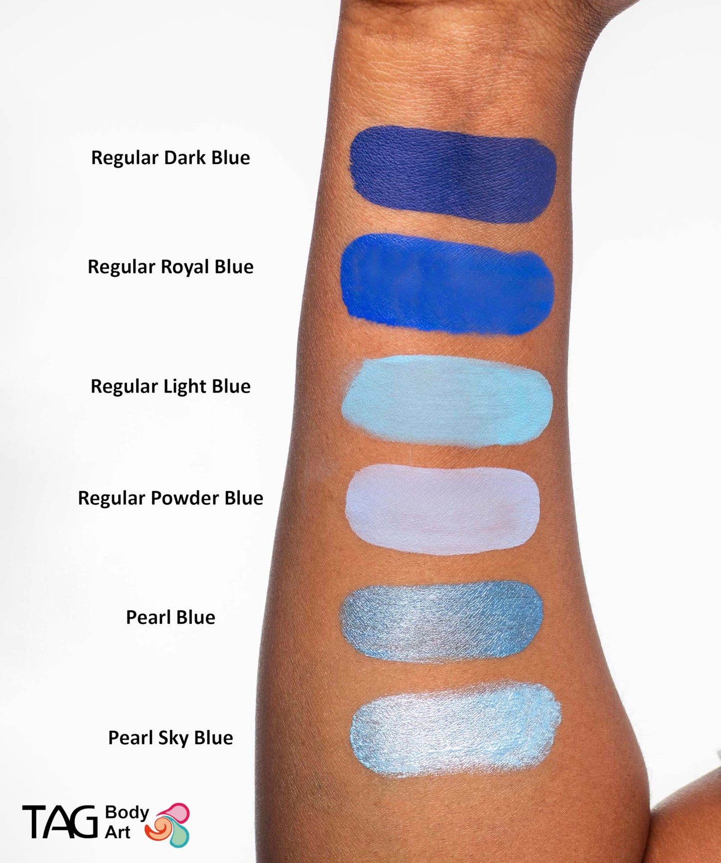 TAG Professional Face and Body Paint, Regular White 32gm