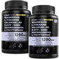 12-in-1 Melatonin Sleep Capsules - Natural Sleep Aids for Adults with Melatonin 5mg