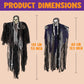 JOYIN 3-Pack Hanging Skeleton Ghosts