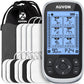 AUVON 3-in-1 TENS Unit Muscle Stimulator With 12 TENS Pads