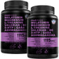 12-in-1 Melatonin Sleep Capsules - Natural Sleep Aids for Adults with Melatonin 5mg