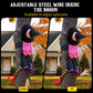 POPGIFTU 64" Large Crashing Witch into Tree Halloween Outdoor Decoration