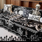 EVENHUG Halloween Reversible Sofa Cover