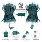 Minetom 25FT Halloween Purple String Lights