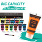 Maydear 12 Colors Face Body Paint Set, Safe Non-Toxic Liquid Paint for Adults and Children