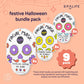 SpaLife Beauty Halloween Face Mask Spooky Glow Bundle | Korean Facial Masks