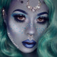 CCbeauty Witch Green Face Paint Stick, Face Painting Kit