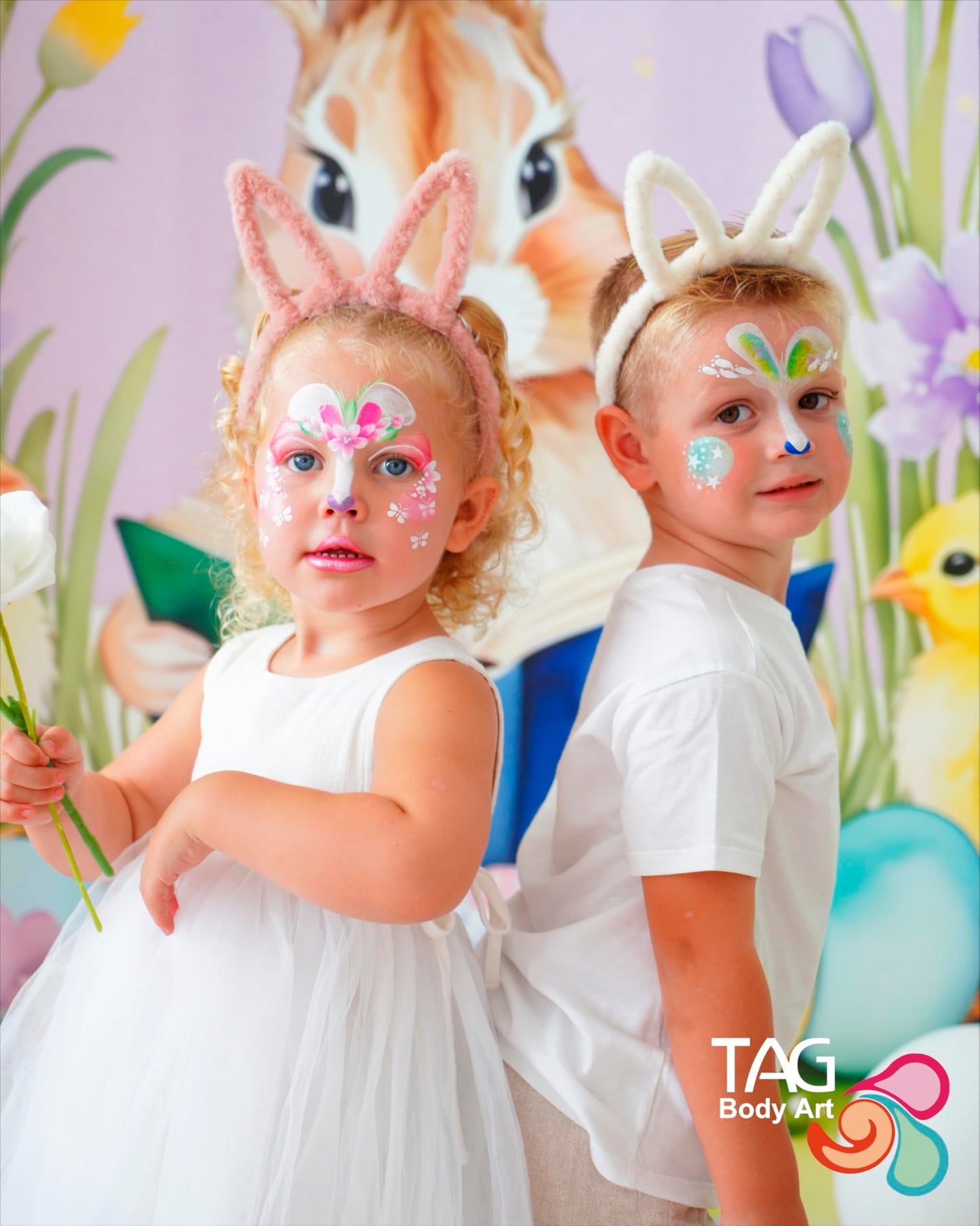 TAG Professional Face and Body Paint, Regular White 32gm