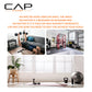 CAP Barbell 10 LB Coated Hex Dumbbell Weight Pair with Black Handle