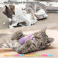 MALLMALL6 Halloween Catnip Toys – 5pcs Pumpkin Teething Set for Kittens & Cats