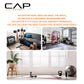 CAP Barbell 10 LB Coated Hex Dumbbell Weight Pair with Black Handle