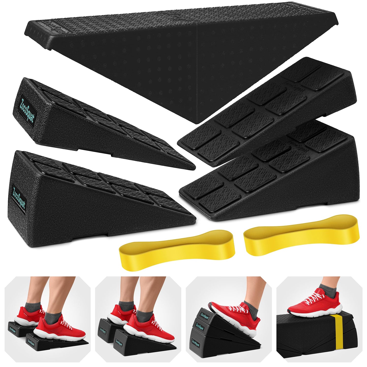 Squat Wedge - Squat Wedge Block 520 LBS Weight Capacity