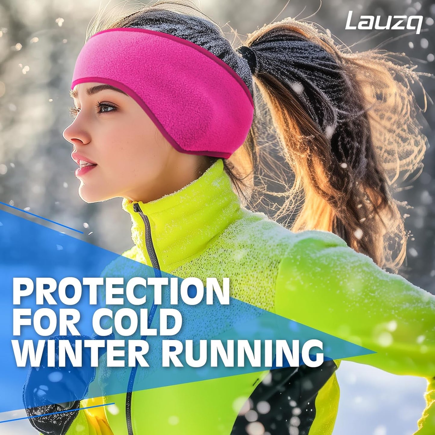 Winter Fleece Ear Warmer Headband for Men Women Kids